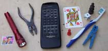 [a variety of items]